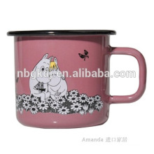 carbon steel mugs and cups & kids drinking of enamel cups